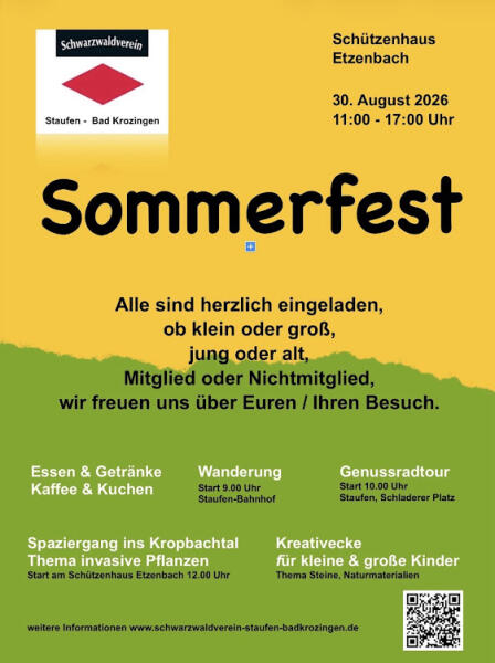 Sommerfest für Alle! 